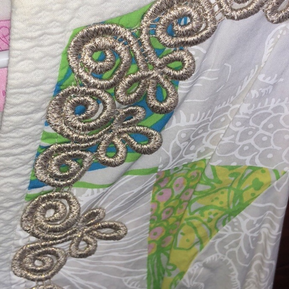 Lilly Pulitzer Patchwork Cottagecore Janice Shift… - image 6